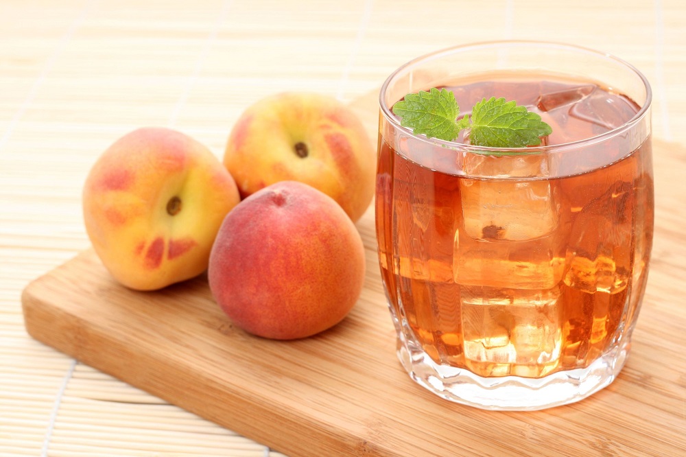 3564410 - glass of fruity ice tea perfect for hot summer