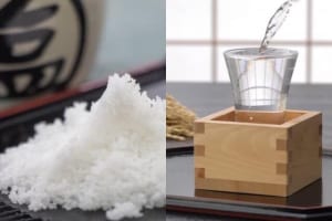 塩＋日本酒の組み合わせ